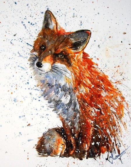 Very talented artwork using watercolours!Painting byKostArt