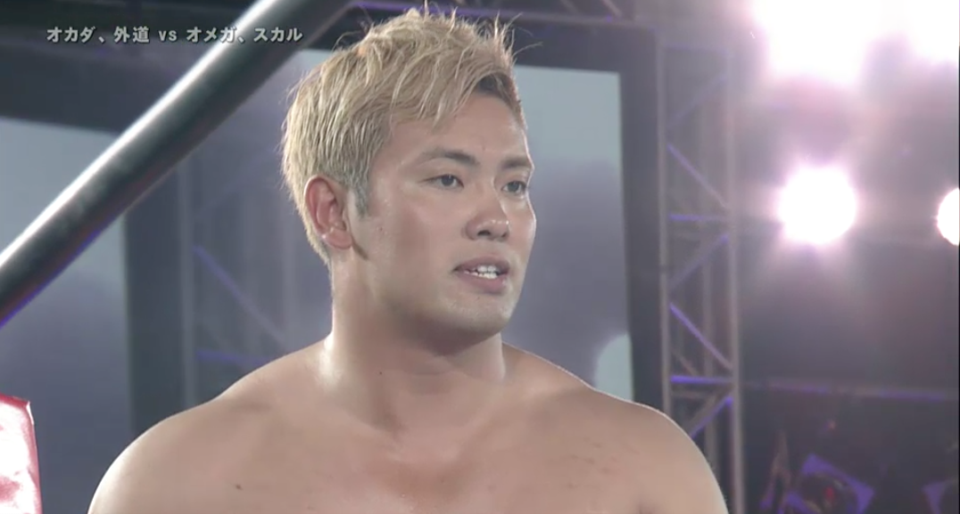 mitchtheficus:  that feeling when your rival, Kenny Omega, blows you a kiss