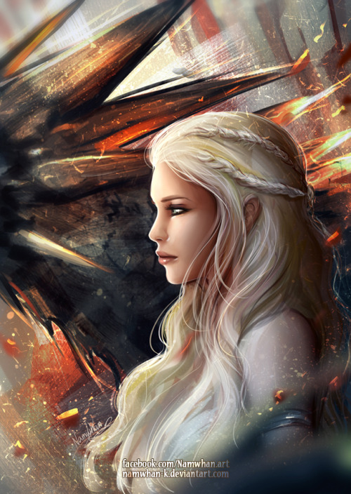 Daenerys Targaryen by Namwhan-K