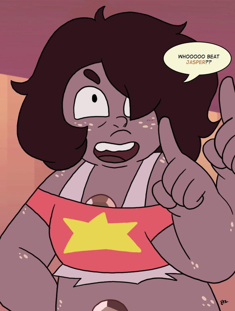 eyzmaster:  Steven Universe - Smoky Quartz 02 by theEyZmaster    cookie! &lt;3