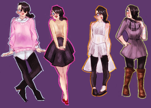 I’ve been trying to recover my lost love for coloring/find a more painless approach, so I put some c