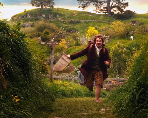 daughter-of-blood-and-starlight:Books I love: The Hobbit by J.R.R. Tolkien“In a hole in the gr