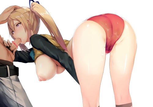 kaedesstuff:  dont-tell-me-im-innocent: uncensored hentai part 4 - blowjob all images were taken from konachan.com.  (｡･ω･｡)ﾉ♡