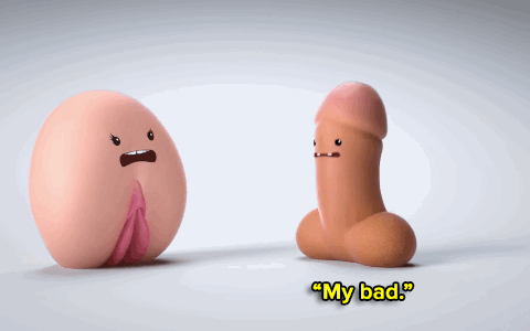theryanproject: miss-unpopular-opinion:  micdotcom:  Watch: These cute animations teach consent in the simplest terms.   I still can’t get over how cute the little brown boob is 😩😩😩😂😂😂  ^I was thinking the same thing  
