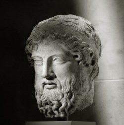 via-appia:  Marble head from a herm, copy