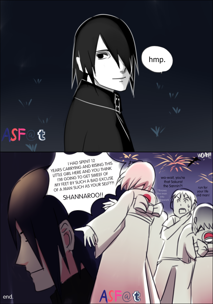 ask-sasusaku-family:  don’t ever touch to my ladies AGAIN 
