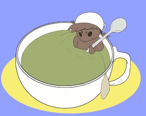 pepperree:  Eh not as nice as I’d like but…Have some Ree Tea.  Cup of Ree ^w^