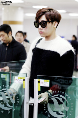 ifnt0428: 150306 Gimpo Airport Departure © Spotlight | do not edit, crop or remove watermark 