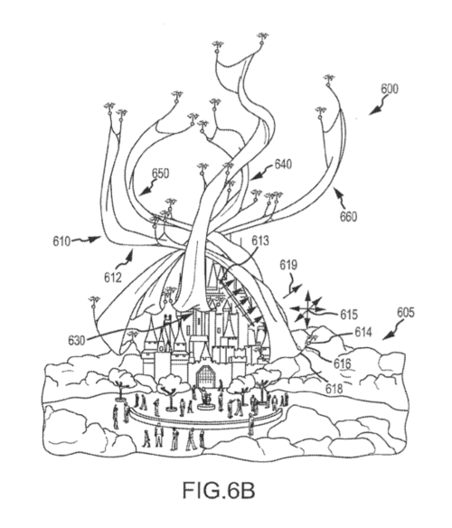 robottheater: Disney’s Patent Drawings for Drone Actors and floating projection pixels.  