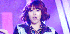 femaleidol:  yura’s short red hair in don’t forget me era requested by anonymous 