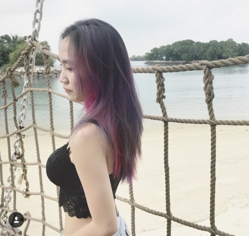 bryan1001: Christine from Republic Polytechnic. Her face looks like she needs our cum so that she ca