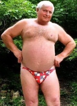 old man sexy speedo