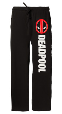 deadpoolbugle:  Deadpool Lounge Pants | Read More: http://bit.ly/1t4zZg7