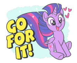 gingerbreadfrosting:MY LITTLE PONY Take care sticker