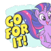 gingerbreadfrosting:MY LITTLE PONY Take care sticker