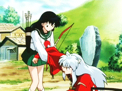 kagomesscent:Inukag + Cute Moments