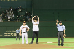 At today’s (July 7th, 2015) Yomiuri Giants