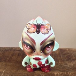 Just added to my online store! tatianasuarez.bigcartel.com #tbt My custom Foomi for KidRobot Pop-Up shop, Basel 2012.