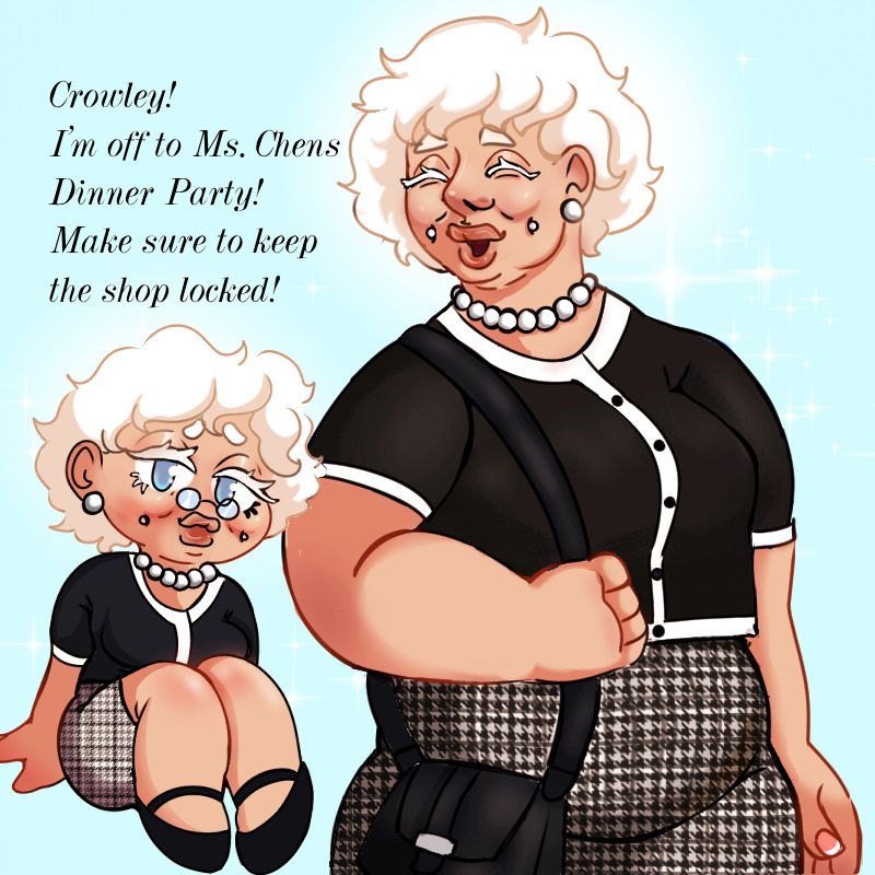 Happy Femme Aziraphale Friday!!