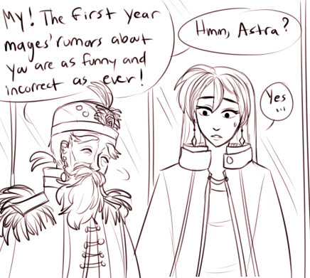 a small look at Vivi and Astra&rsquo;s first meeting thing