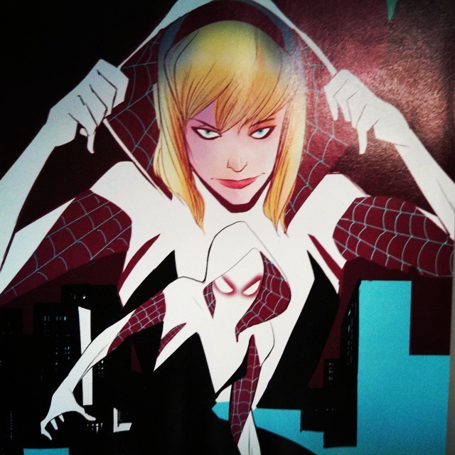 #gwenstacy #spiderwoman #spiderverse #newcomicwednesday #comics #marvel
Can’t wait to read this book.