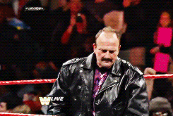 yesamanias-deactivated20140316:  Jake Roberts makes sure the Shield have become acquainted