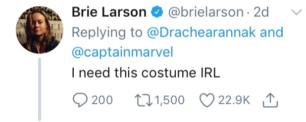 captainmarvall: a fan making brie’s dreams come true 