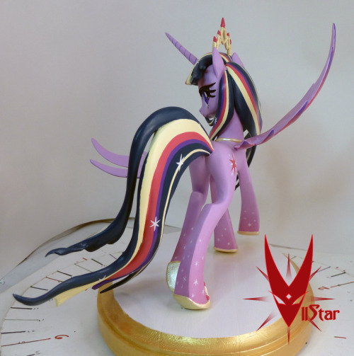 viistar: Ultra Fancy Hoofer Princess Rainbow Power GO!  6″  - 2015 Princess Twilight Sparkle OOAK Sculpt  - Auction until 11-22 7:15 pm pst Only one is made per year and designs will not be repeated ^^ Ebay: http://www.ebay.com/itm/-/301800076912?