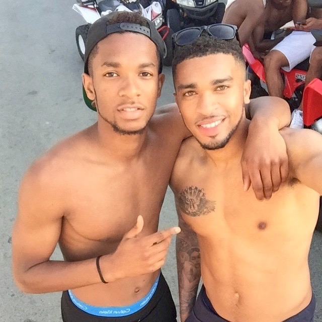 hoodsworld:  Tareiq Holmes-Dennis and Kasey Palmer       I’m posting until they