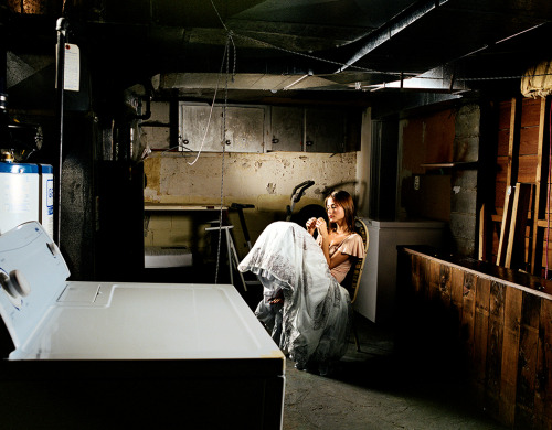 David Drebin, Girl and washer, 2001