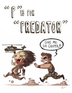 caboose357:  (via P Is For Predator by OtisFrampton