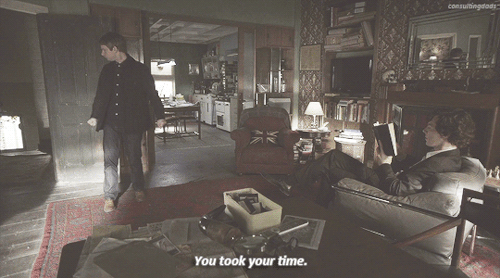 vitruvianwatson:I feel personally attacked by how ridiculously smitten Sherlock is in this scene