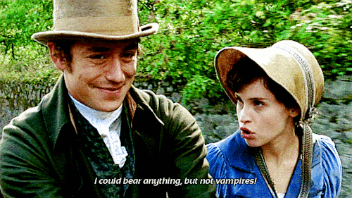 charlottwells:Are you prepared for all of Northanger’s horrors? Dungeons, sliding panels, skel