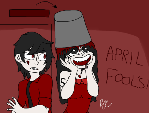 racheljoyauthor:It’s supposed to be FAKE blood, Kira XD Don’t look so happy!![Happy April, everybody
