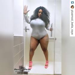 #Repost @plusmod_bella_raye ・・・ #fingerwaves