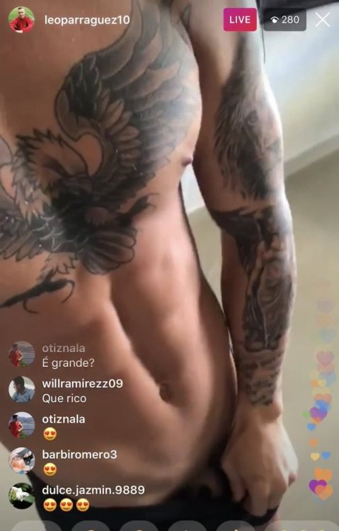 hombreschilenosguapos: alexxxisus: Leo P. dijo que si llegaba a 30k seguidores en su cuenta de IG ha