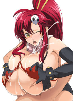 stryke62:request: gurren lagann  dem yoko boobies~ &lt; |D&rsquo;&ldquo;