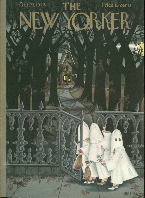 Halloween Covers Of "The New Yorker" Magazine From 1945-2019