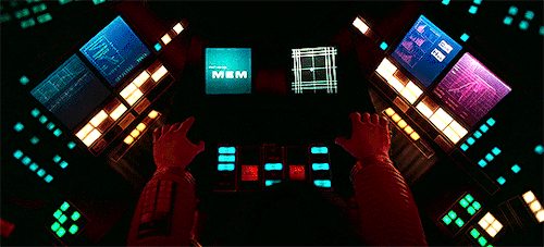 movie-gifs: 2001: A SPACE ODYSSEY (1968), Dir. Stanley Kubrick