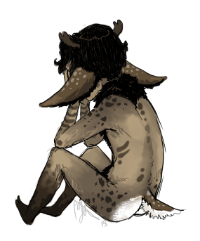 bennyslegs:look at this sad baby fawnlock i found whilst clearing out my drawings 