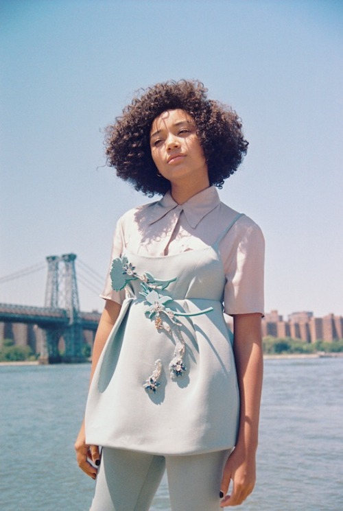 daono:Amandla Stenberg by Petra Collins for NYLON Magazine, 2015