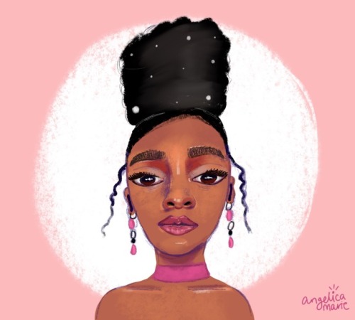 Janelle Monaé by Angelica Marie IG: @jellydeartumblr: @bambooba