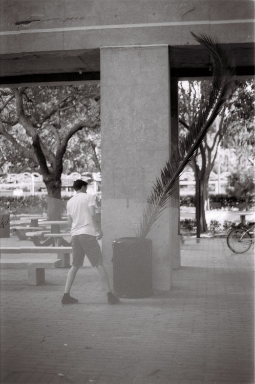 beingjeff:  This was the first time I have shot film since senior year of high school. After getting a few rolls developed, I realized I shot over some old photos making for some double exposure shots. Some turned out but non the less is was a sick trip