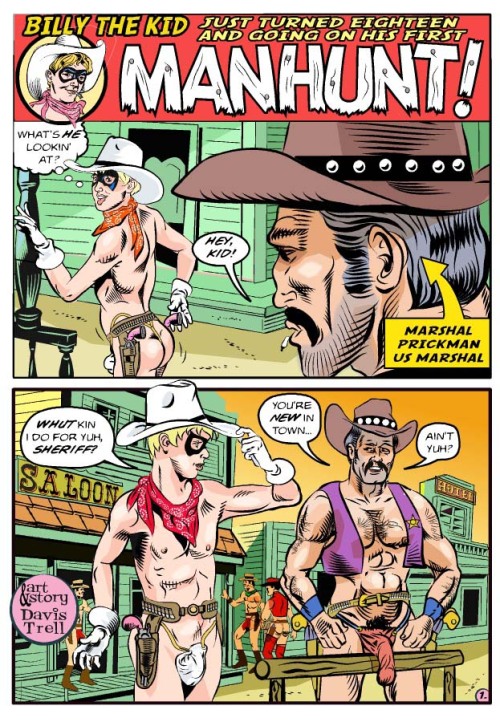 Billy the Kid - Page 1 - by Davis Trell.