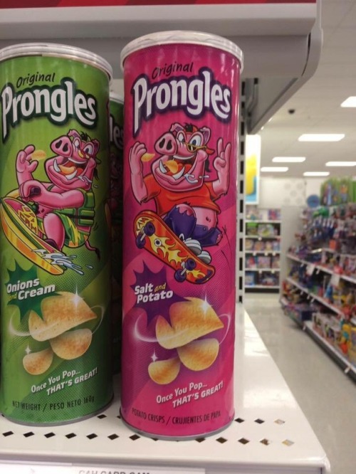 allisonpregler:pyronoid-d:clowncum: Prongles: Once You Pop… THAT’S GREAT! Salt and Potato flavourBet
