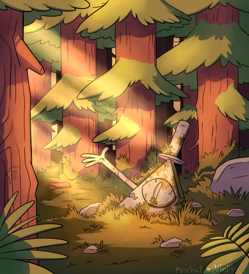 psychicpumpkinpi:“There’s something about that one special spot in the woods, it’s never quite right