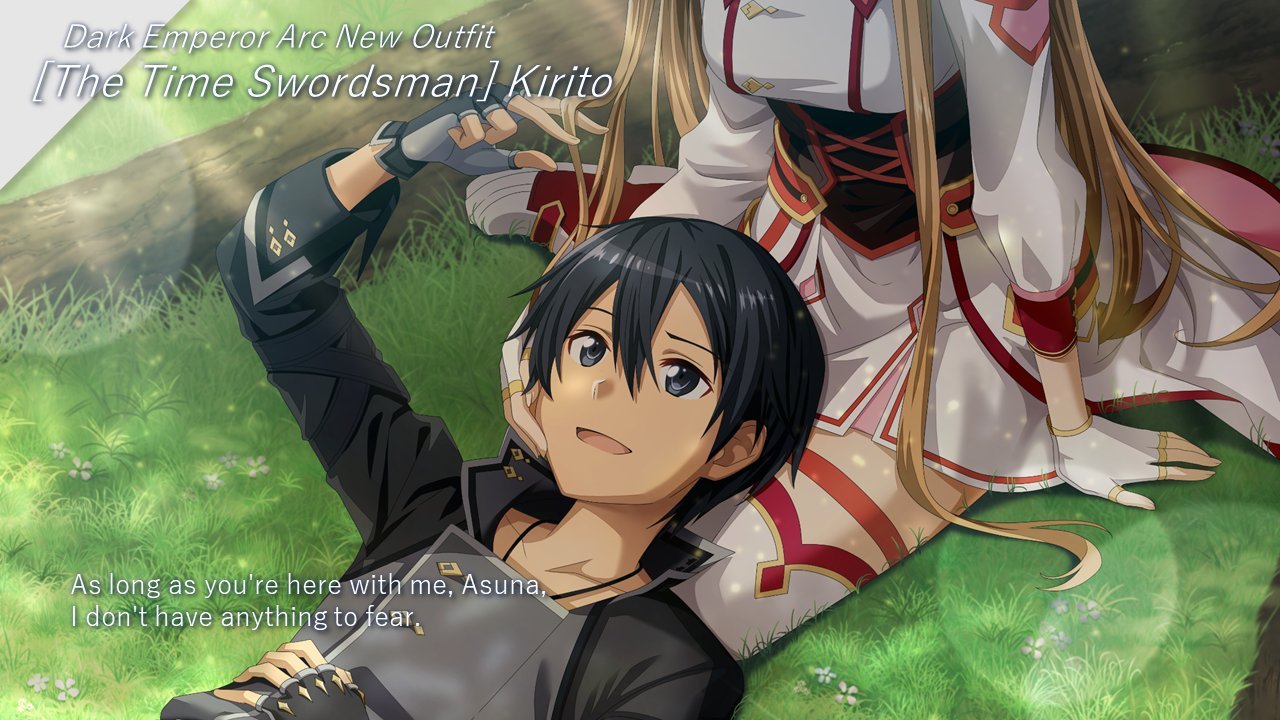 Asuna Sword Art Online: Hollow Realization Kirito Costume, asuna