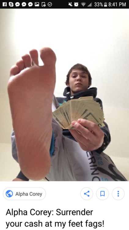 Faggot Foot Slave