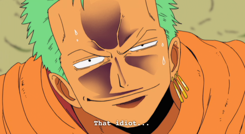 Anime Alabasta Really Is THE Arc Where Zoro Comes To Terms With His Feelings For Luffy Huh. The Big Ole