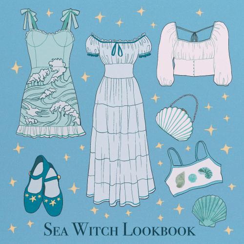 derlingdarlest: chloezarts:Witches lookbook @wanderinggirl09